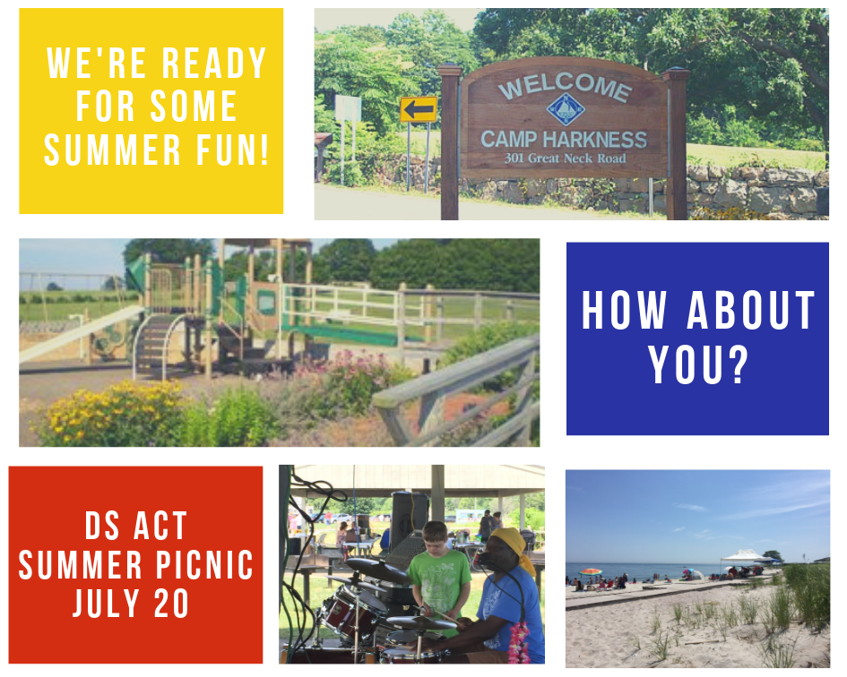 We're ready for summer fun. How about you? DS ACT Summer Picnic July 20